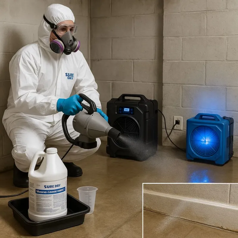 Sanitization and Odor Removal process in Geauga County, OH
