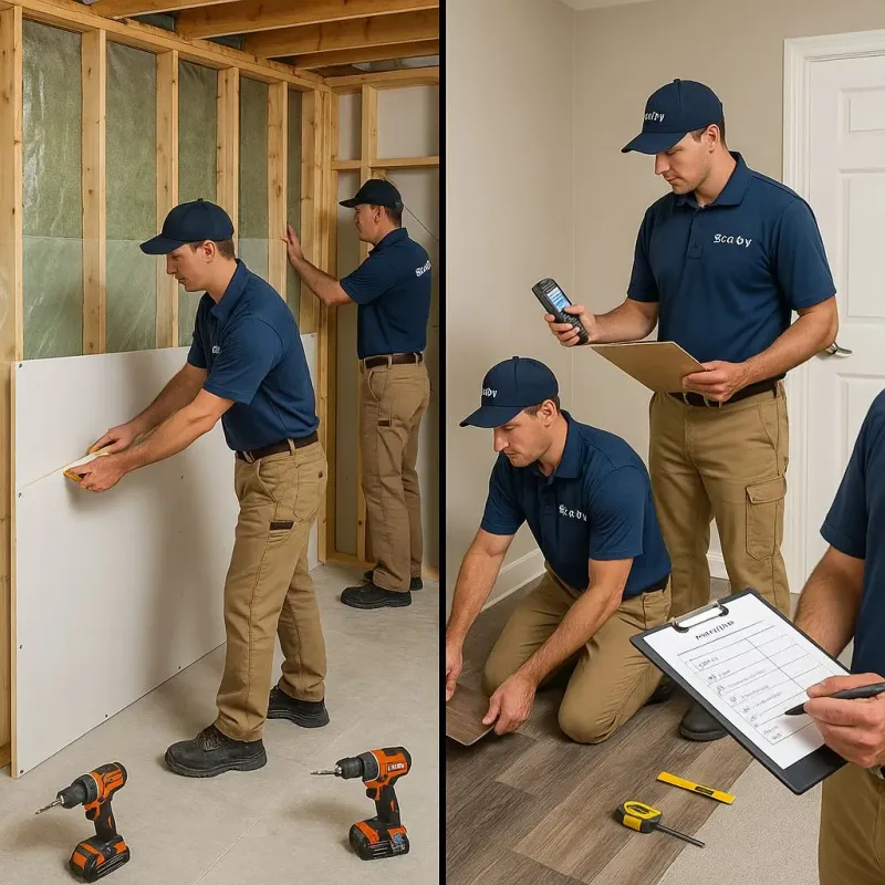Repairs and Reconstruction process in Geauga County, OH